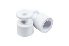 Изолятор ОП пластик бел. (уп.100шт) Bironi B1-551-21-100 Изолятор ОП пластик бел. (уп.100шт) Bironi B1-551-21-100