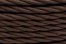 Провод ретро 3х1.5 матов. корич. (уп.20м) Bironi B1-434-72-20 Провод ретро 3х1.5 матов. корич. (уп.20м) Bironi B1-434-72-20