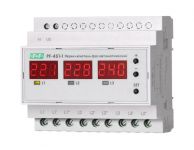 Переключатель фаз автоматический PF-451-1 (2 режима работы: с или без приоритетной фазы. Порог переключения: нижний 140-210В; верхний 240-300В; 3х63А монтаж на DIN-рейке) F&F EA04.005.005 Переключатель фаз автоматический PF-451-1 (2 режима работы: с или без приоритетной фазы. Порог переключения: нижний 140-210В; верхний 240-300В; 3х63А монтаж на DIN-рейке) F&F EA04.005.005