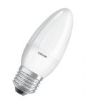 Лампа светодиодная LED Value LVCLB75 10SW/865 10Вт свеча матовая E27 230В 10х1 RU OSRAM 4058075579590 Лампа светодиодная LED Value LVCLB75 10SW/865 10Вт свеча матовая E27 230В 10х1 RU OSRAM 4058075579590