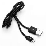 Кабель USB Micro USB 2А 1м зарядка + передача данных черн. (пакет) ERGOLUX 15088 Кабель USB Micro USB 2А 1м зарядка + передача данных черн. (пакет) ERGOLUX 15088