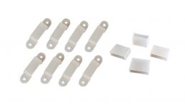 Комплект креплений для ленты светодиодной PLS PRO 2835/120-24В (8клипс+4заглушки) JazzWay 5039636 Комплект креплений для ленты светодиодной PLS PRO 2835/120-24В (8клипс+4заглушки) JazzWay 5039636