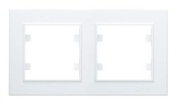 Рамка 2-м Karea горизонт. бел. Makel 56001702