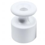 Изолятор ОП пластик бел. (уп.100шт) Bironi R1-551-21-100 Изолятор ОП пластик бел. (уп.100шт) Bironi R1-551-21-100