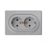 Розетка 2-м СП Florence 16А IP20 с заземл. винт. клеммы сер. 1E10401302 OneKeyElectro 2172836 Розетка 2-м СП Florence 16А IP20 с заземл. винт. клеммы сер. 1E10401302 OneKeyElectro 2172836