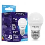 Лампа светодиодная 7Вт G45 6500К Е27 176-264В TOKOV ELECTRIC TKE-G45-E27-7-6.5K Лампа светодиодная 7Вт G45 6500К Е27 176-264В TOKOV ELECTRIC TKE-G45-E27-7-6.5K