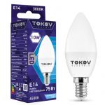 Лампа светодиодная 10Вт С37 6500К Е14 176-264В TOKOV ELECTRIC TKE-C37-E14-10-6.5K Лампа светодиодная 10Вт С37 6500К Е14 176-264В TOKOV ELECTRIC TKE-C37-E14-10-6.5K