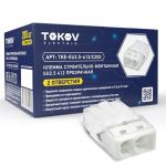 Клемма строительно-монтажная СМК 2273-202 EU2.5 412 2-проводная прозр. TOKOV ELECTRIC TKE-EU2.5-412/C200 Клемма строительно-монтажная СМК 2273-202 EU2.5 412 2-проводная прозр. TOKOV ELECTRIC TKE-EU2.5-412/C200