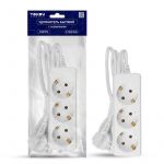 Удлинитель 3х2м с заземл. 16А 3х1 TOKOV ELECTRIC TKE-C01-BU3-2-1-Z Удлинитель 3х2м с заземл. 16А 3х1 TOKOV ELECTRIC TKE-C01-BU3-2-1-Z