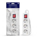 Удлинитель 3х2м с заземл. с выкл. 16А 3х1 TOKOV ELECTRIC TKE-C01-BU3-2-1-ZV Удлинитель 3х2м с заземл. с выкл. 16А 3х1 TOKOV ELECTRIC TKE-C01-BU3-2-1-ZV
