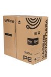 Кабель витая пара экранир. F/UTP кат.5E 4 пары 0.50мм ож внешн. PE WR-FTP-4P-C5E-PE-BK черн. (уп.305м )WRLine 505754 Кабель витая пара экранир. F/UTP кат.5E 4 пары 0.50мм ож внешн. PE WR-FTP-4P-C5E-PE-BK черн. (уп.305м )WRLine 505754