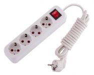 Удлинитель 4х3м с заземл. 16А IP20 Lila с выкл. LEZARD 720-0403-402 Удлинитель 4х3м с заземл. 16А IP20 Lila с выкл. LEZARD 720-0403-402