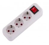 Колодка удлинителя 3-м с заземл. Lila с выкл. LEZARD 720-0300-302 Колодка удлинителя 3-м с заземл. Lila с выкл. LEZARD 720-0300-302