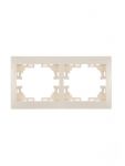 Рамка 2-м Mira горизонт. крем. LEZARD 701-0300-147 Рамка 2-м Mira горизонт. крем. LEZARD 701-0300-147