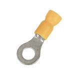 Наконечник с отверстием под винт и изолир.фaланцем ПВХ легкий ввод жилы 2.5-6кв.мм М6 d6.4мм (НКИ) (уп.100шт) DKC 2C6P-EE-PVC