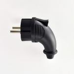 Вилка угловая 16А 2P+PE 220-240В каучук LEZARD 106-0400-0108/108 Вилка угловая 16А 2P+PE 220-240В каучук LEZARD 106-0400-0108/108