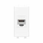 Розетка компьютерная 1мод. Avanti "Белое облако" RJ45 кат.6 без шторок модульная механизм DKC 4400691 Розетка компьютерная 1мод. Avanti "Белое облако" RJ45 кат.6 без шторок модульная механизм DKC 4400691