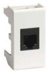 Розетка компьютерная 1-м 1мод. Viva RJ45 кат.6 бел. DKC 45058 Розетка компьютерная 1-м 1мод. Viva RJ45 кат.6 бел. DKC 45058