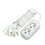 Удлинитель 2х5м без заземл. 10А IP20 Makel MGP104 Удлинитель 2х5м без заземл. 10А IP20 Makel MGP104