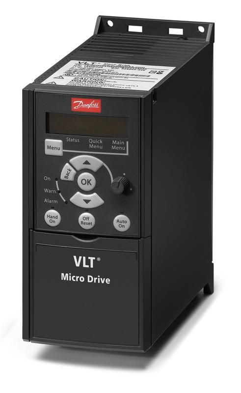 Преобразователь частотный VLT Micro Drive FC 51 1.5кВт (380-480 3ф) без панели оператора Danfoss 132F0020