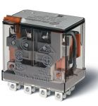 Реле миниатюрное силовое электромеханич. монтаж в розетку или наконечники Faston (4.8х0.5мм) 4CO 12А AgNi 220В DC RTI опции: кнопка тест + мех. индикатор FINDER 563492200040 Реле миниатюрное силовое электромеханич. монтаж в розетку или наконечники Faston (4.8х0.5мм) 4CO 12А AgNi 220В DC RTI опции: кнопка тест + мех. индикатор FINDER 563492200040