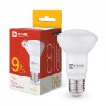 Лампа светодиодная LED-R63-VC 9Вт рефлектор 3000К тепл. бел. E27 810лм 230В IN HOME 4690612024301 Лампа светодиодная LED-R63-VC 9Вт рефлектор 3000К тепл. бел. E27 810лм 230В IN HOME 4690612024301