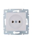 Розетка 1-м СП Karina 16А IP20 без заземл. термопласт механизм бел. LEZARD 707-0288-121B Розетка 1-м СП Karina 16А IP20 без заземл. термопласт механизм бел. LEZARD 707-0288-121B