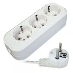 Удлинитель 3х2м с заземл. 16А IP20 Е-303 ПВС 3х1 АБС-пластик UNIVersal 9631976 Удлинитель 3х2м с заземл. 16А IP20 Е-303 ПВС 3х1 АБС-пластик UNIVersal 9631976