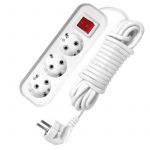 Удлинитель 3х5м с заземл. 13А IP20 S-303 ПВС 3х1 с выкл. UNIVersal 9631987 Удлинитель 3х5м с заземл. 13А IP20 S-303 ПВС 3х1 с выкл. UNIVersal 9631987