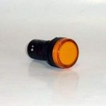 Лампа сигнальная компактная ф22 LED 230В желтая IP44 Лампа сигнальная компактная ф22 LED 230В желтая IP44