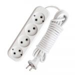 Удлинитель 4х3м без заземл. 10А IP20 Е-204 ПВС 2х0.75 АБС-пластик UNIVersal 9631968 Удлинитель 4х3м без заземл. 10А IP20 Е-204 ПВС 2х0.75 АБС-пластик UNIVersal 9631968