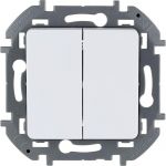 Выключатель 2-кл. Inspiria 10А IP20 250В 10AX механизм бел. Leg 673620 Выключатель 2-кл. Inspiria 10А IP20 250В 10AX механизм бел. Leg 673620