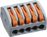 Клемма монтажная NTC-R-5 с рычагом (уп.50шт) Navigator 71291 Клемма монтажная NTC-R-5 с рычагом (уп.50шт) Navigator 71291