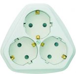 Розетка 3-м СП РС10/16-503 16А IP20 с заземл. защ. шторки бел. Кунцево 5930 Розетка 3-м СП РС10/16-503 16А IP20 с заземл. защ. шторки бел. Кунцево 5930