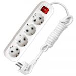 Удлинитель 4х2м с заземл. 16А IP20 S-304 ПВС 3х1 с выкл. UNIVersal 9634419 Удлинитель 4х2м с заземл. 16А IP20 S-304 ПВС 3х1 с выкл. UNIVersal 9634419