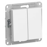 Переключатель проходной 2-кл. СП AtlasDesign 10А IP20 (сх. 6/2) 10AX механизм бел. SE ATN000165 Переключатель проходной 2-кл. СП AtlasDesign 10А IP20 (сх. 6/2) 10AX механизм бел. SE ATN000165