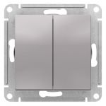Переключатель перекрестный 2-кл. AtlasDesign 2хсх.7 10АХ механизм алюм. SE ATN000373 Переключатель перекрестный 2-кл. AtlasDesign 2хсх.7 10АХ механизм алюм. SE ATN000373