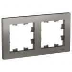Рамка 2-м AtlasDesign универс. сталь SE ATN000902 Рамка 2-м AtlasDesign универс. сталь SE ATN000902