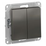 Переключатель проходной 2-кл. СП AtlasDesign 10А IP20 (сх. 6/2) 10AX механизм сталь SE ATN000965 Переключатель проходной 2-кл. СП AtlasDesign 10А IP20 (сх. 6/2) 10AX механизм сталь SE ATN000965