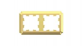 Рамка 2-пост. AtlasDesign Antique универс. зол. SE ATN101602 Рамка 2-пост. AtlasDesign Antique универс. зол. SE ATN101602