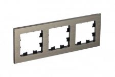 Рамка 3-м AtlasDesign Nature метал. латунь SE ATN312203 Рамка 3-м AtlasDesign Nature метал. латунь SE ATN312203