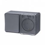 Блок ОП AtlasDesign Profi54 (розетка 16А 250В с заземл. защ. шторки + 1-кл. выкл. 10А) IP54 антрацит SE ATN544070 Блок ОП AtlasDesign Profi54 (розетка 16А 250В с заземл. защ. шторки + 1-кл. выкл. 10А) IP54 антрацит SE ATN544070