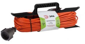 Удлинитель-шнур на рамке 1х30м без заземл. 6А IP20 UFx-1-2х0.75-30m ПВС 2х0.75 Эра Б0046822 Удлинитель-шнур на рамке 1х30м без заземл. 6А IP20 UFx-1-2х0.75-30m ПВС 2х0.75 Эра Б0046822