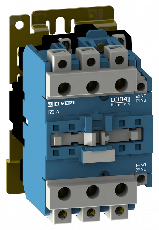 Контактор малогабаритный СС104 40A 400В 1НО 1НЗ ELVERT