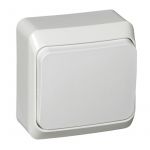 Переключатель проходной 1-кл. ОП Этюд 10А IP20 бел. SE BA10-004B Переключатель проходной 1-кл. ОП Этюд 10А IP20 бел. SE BA10-004B