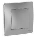 Переключатель проходной 1-кл. СП Blanca 10А IP20 (сх. 6) 250В алюм. SE BLNVS010603 Переключатель проходной 1-кл. СП Blanca 10А IP20 (сх. 6) 250В алюм. SE BLNVS010603