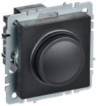 Светорегулятор СП BRITE пов-наж. 600Вт СС10-1-0-БрЧ черн. IEK BR-D20-0600-K02 Светорегулятор СП BRITE пов-наж. 600Вт СС10-1-0-БрЧ черн. IEK BR-D20-0600-K02