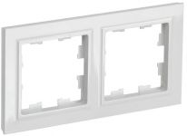 Рамка 2-м BRITE РУ-2-БрБ бел. IEK BR-M22-K01 Рамка 2-м BRITE РУ-2-БрБ бел. IEK BR-M22-K01