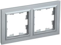 Рамка 2-м BRITE РУ-2-БрА алюм. IEK BR-M22-K47 Рамка 2-м BRITE РУ-2-БрА алюм. IEK BR-M22-K47