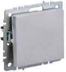 Выключатель проходной 1-кл. СП BRITE ВС10-1-6-БрА 10А алюм. IEK BR-V12-0-10-K47 Выключатель проходной 1-кл. СП BRITE ВС10-1-6-БрА 10А алюм. IEK BR-V12-0-10-K47